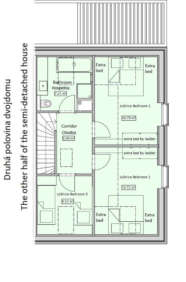 Apartman U Hajenky 429 リプノ・ナト・ヴルタヴォウ エクステリア 写真